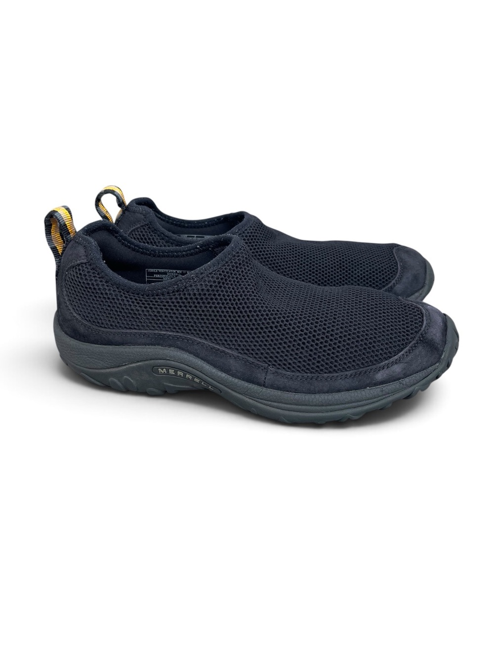 Merrell Jungle Ventilator Moc II Mesh Black Slip On Sneakers Men’s US 9 EUC